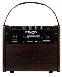 NUX AC-25 Amplificador Guitarra Acústica con Batería 4