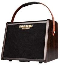 NUX AC-25 Amplificador Guitarra Acústica con Batería 2