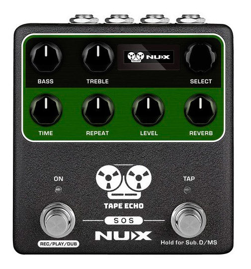 NUX NDD-7 Pedal Tape Echo Looper Pedal Delay 1