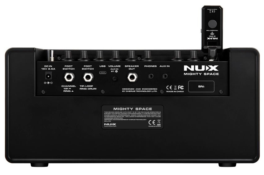 NUX Mighty Space Amplificador Inalámbrico Guitarra 2