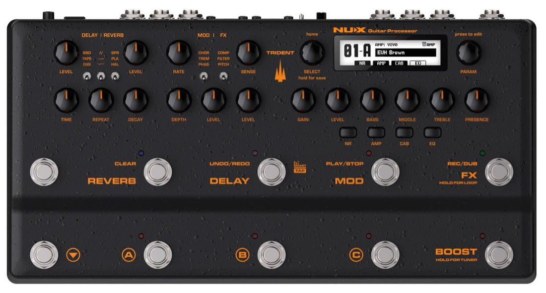 NUX NME-5 Trident Pedalera Guitarra Multiefectos 1