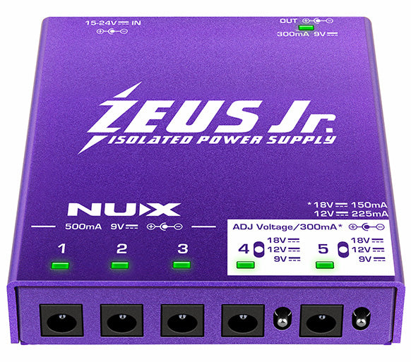 NUX NIP-Z6 Zeus Jr Alimentador Pedales 6 Salidas 1