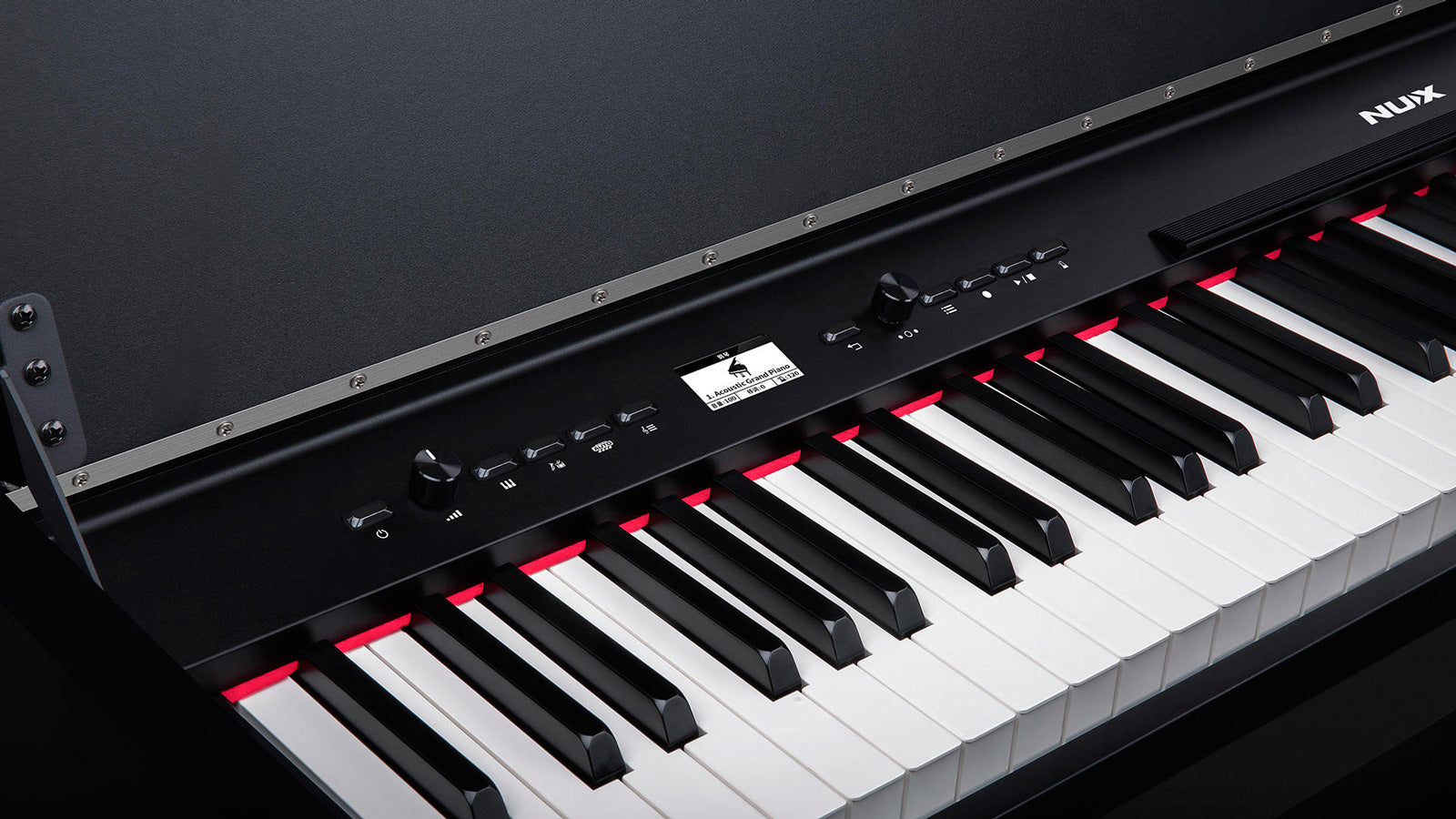 NUX NCK-330 Piano Digital 88 Teclas Negro 4