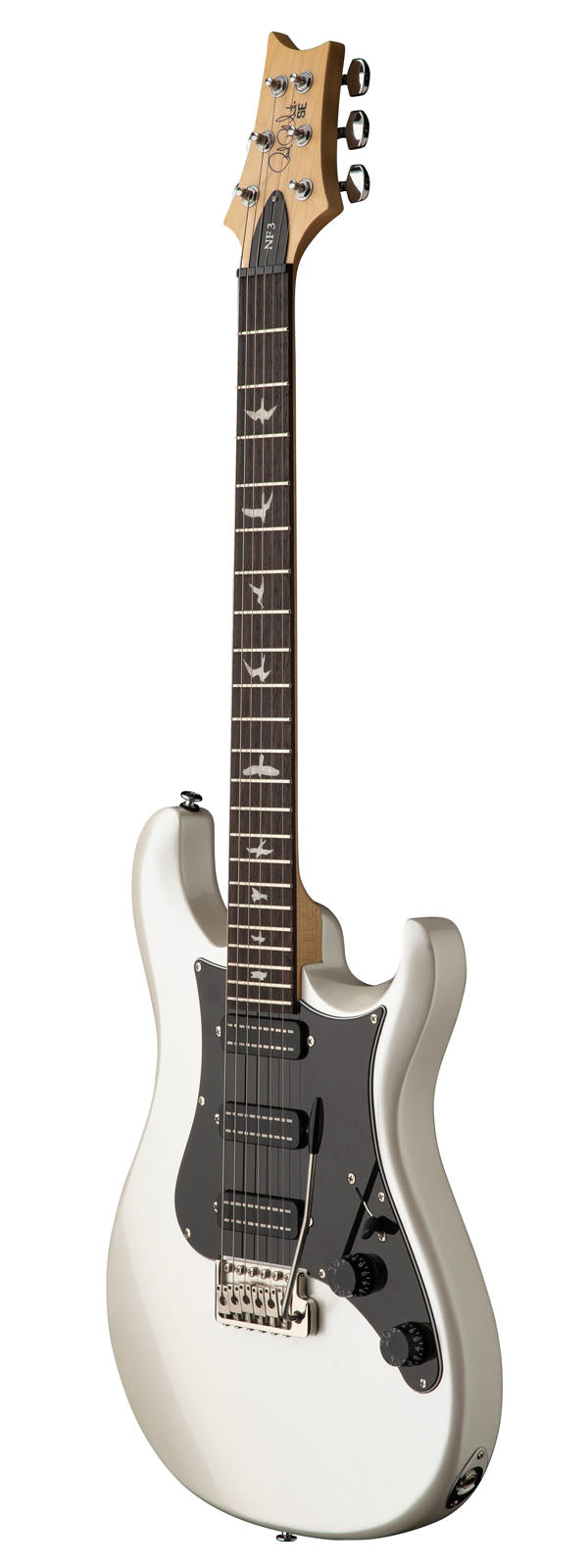 PRS SE NF3 WP RW Guitarra Eléctrica White Pearl 2