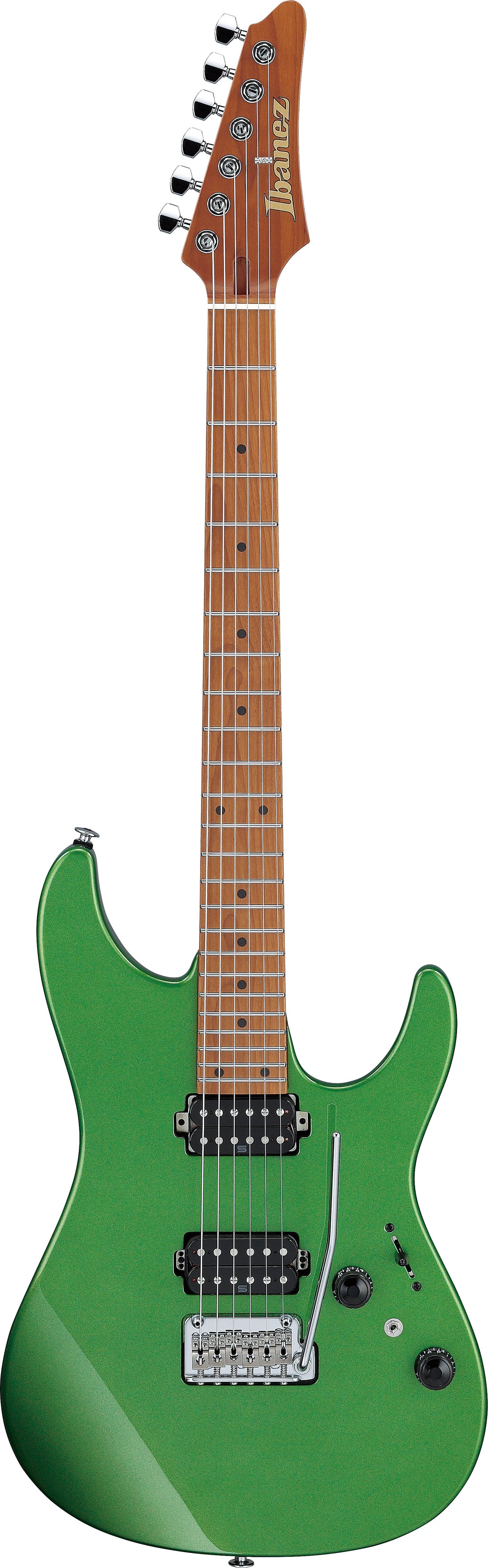 IBANEZ AZ2402 AGM Prestige Guitarra Eléctrica Apple Green Metallic 1