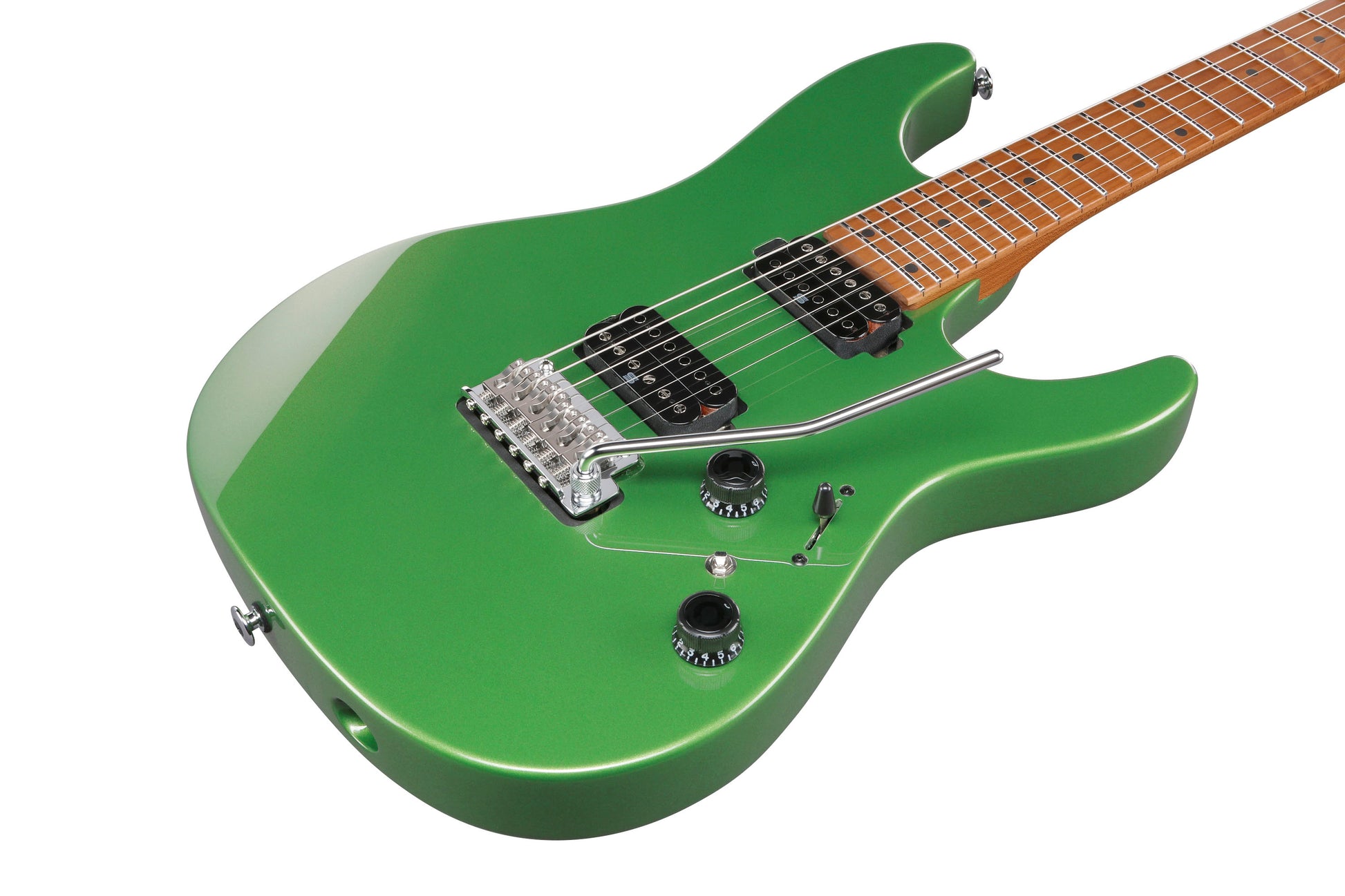 IBANEZ AZ2402 AGM Prestige Guitarra Eléctrica Apple Green Metallic 6