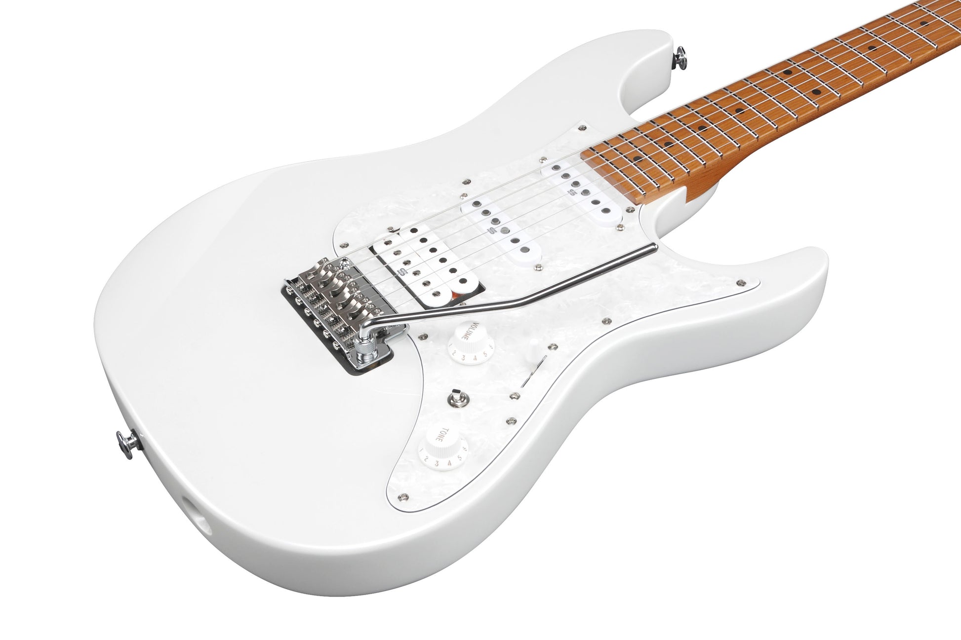 IBANEZ AZ2204 PW Prestige Guitarra Eléctrica Pearl White 6