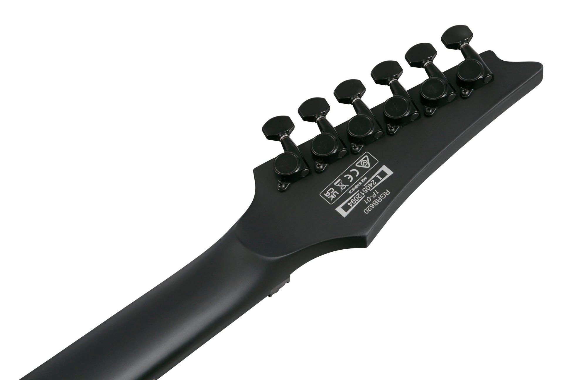 IBANEZ RGRB620 BKF Guitarra Eléctrica Black Flat 9