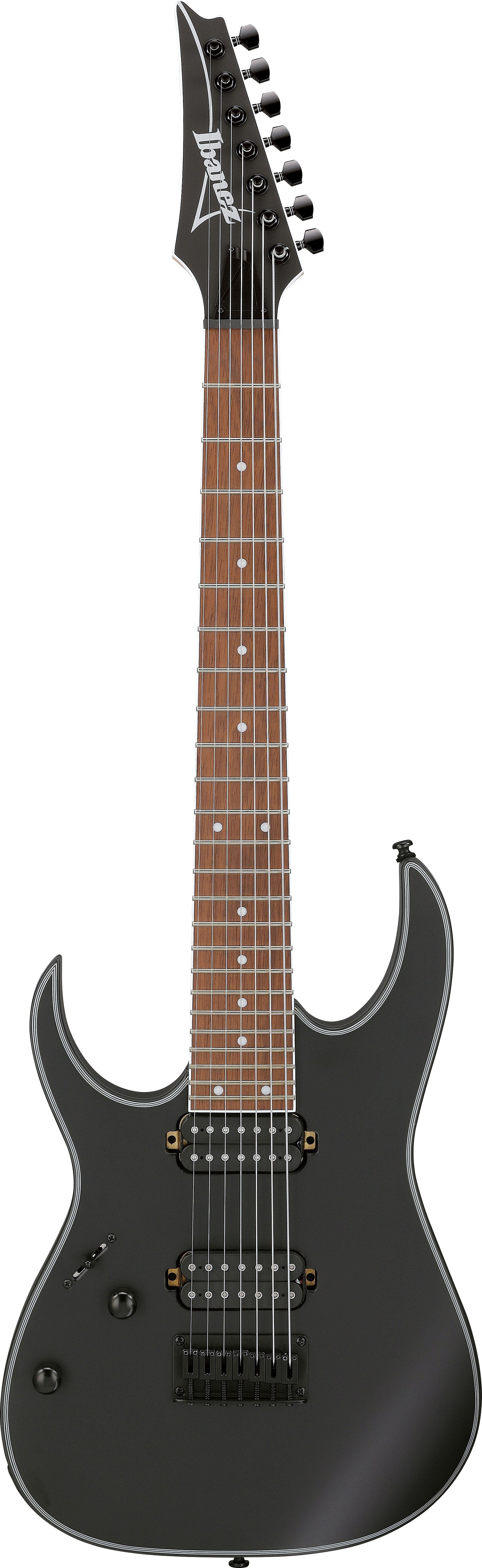 IBANEZ RG7421EXL BKF Guitarra Eléctrica 7 Cuerdas Black Flat Zurdos 1