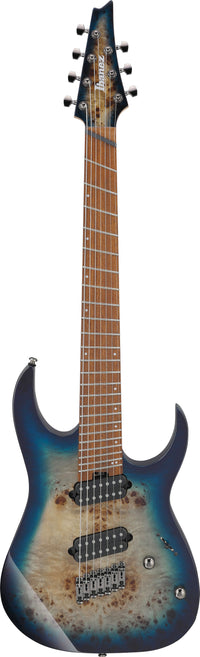 IBANEZ RGMS7PB CBS Guitarra Eléctrica 7 Cuerdas Cosmic Blue Star Burst 1