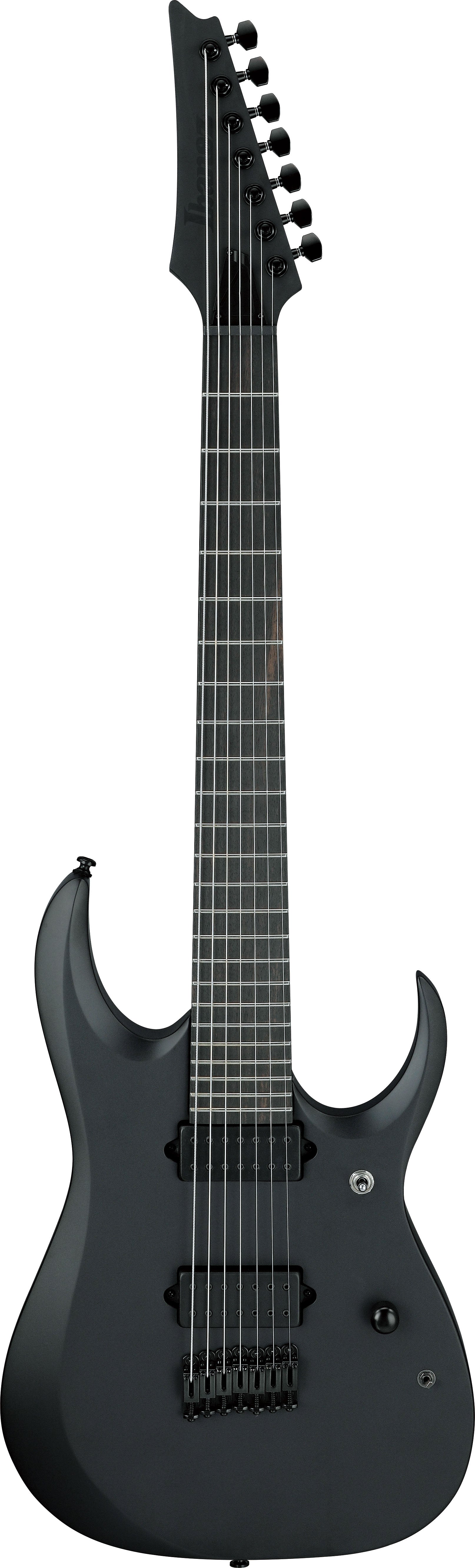 IBANEZ RGDRB71 BKF Guitarra Eléctrica 7 Cuerdas Black Flat 1