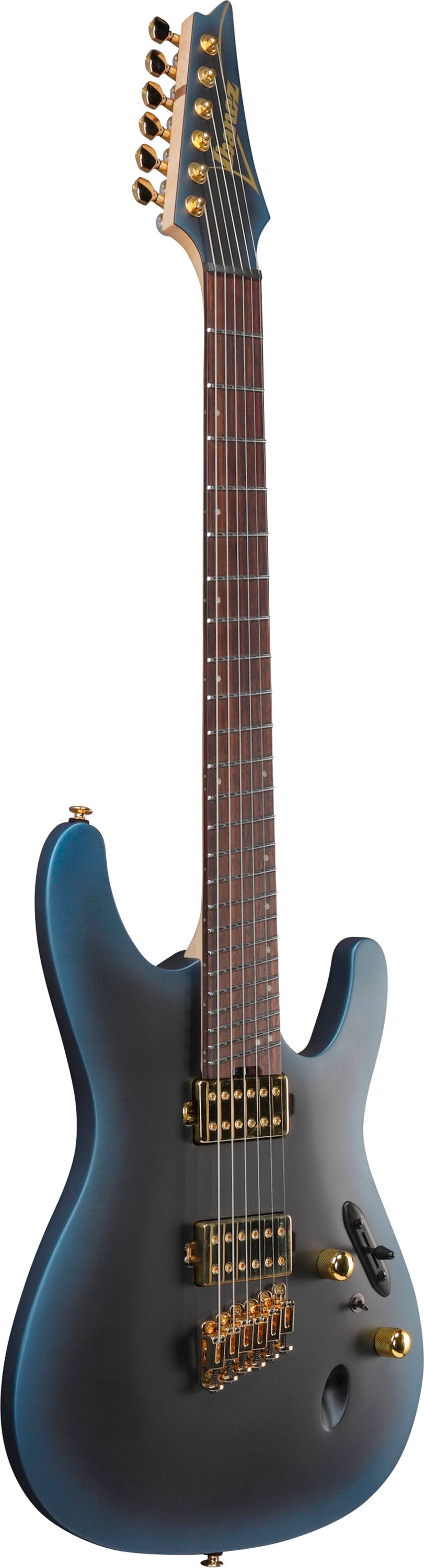 IBANEZ SML721 MAM Guitarra Eléctrica Midnight Arctic Ocean Matte 2