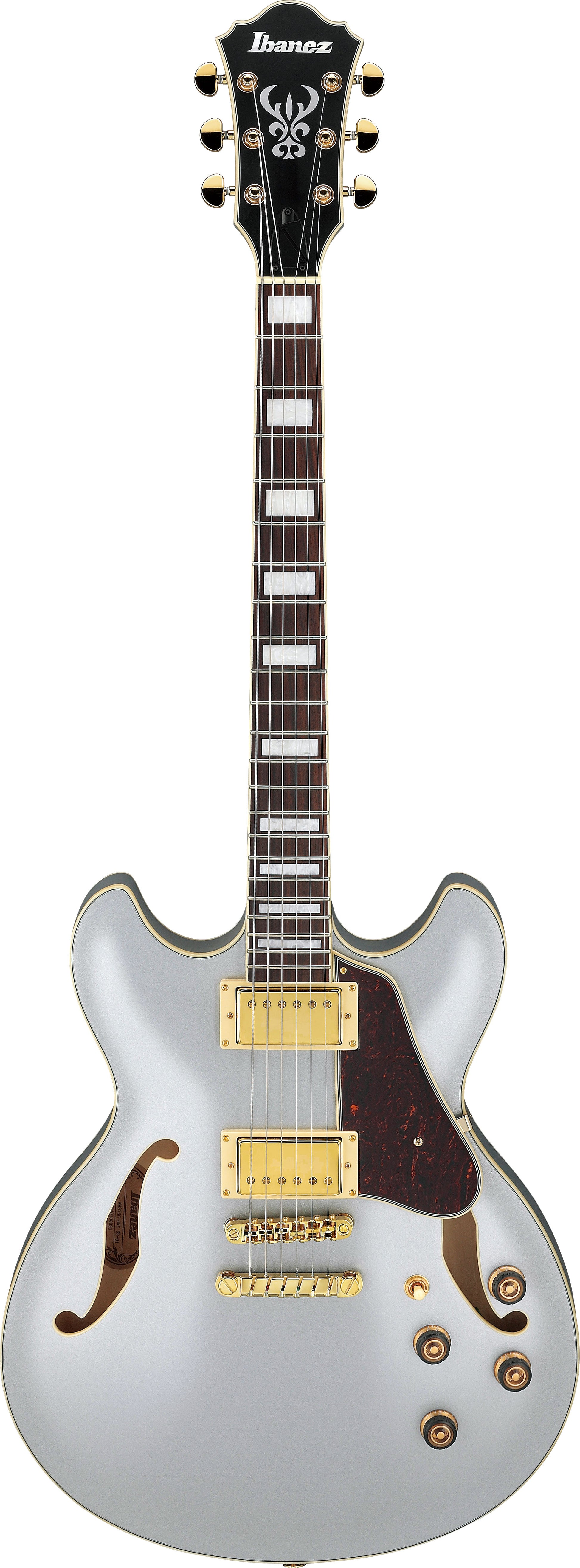 IBANEZ AS73G MSF Guitarra Eléctrica Moonstone Silver Flat 1