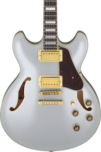 IBANEZ AS73G MSF Guitarra Eléctrica Moonstone Silver Flat 4