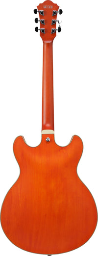 IBANEZ AS73 TTF Guitarra Eléctrica Transparent Tangerine Flat 3