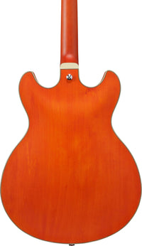 IBANEZ AS73 TTF Guitarra Eléctrica Transparent Tangerine Flat 5