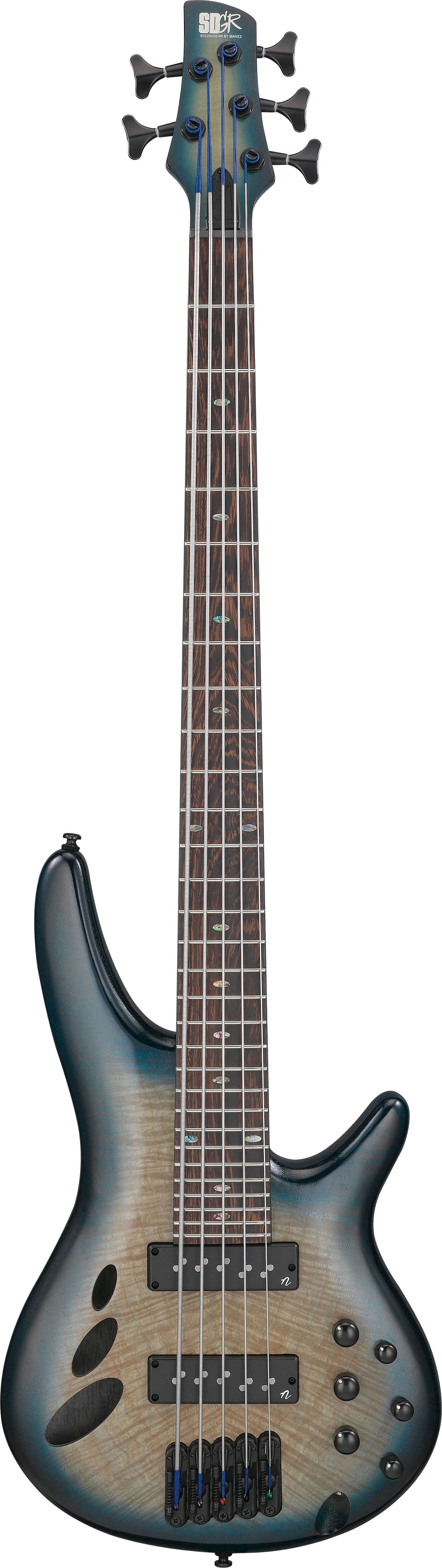 IBANEZ SRD905 CTL Bajo Eléctrico 5 Cuerdas Cosmic Blue Starburst Low Gloss 1