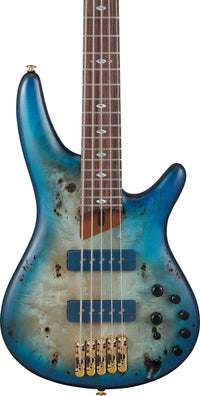 IBANEZ SR6605 GFB Prestige Bajo Eléctrico 5 Cuerdas Ghost Fleet Blue Burst 4