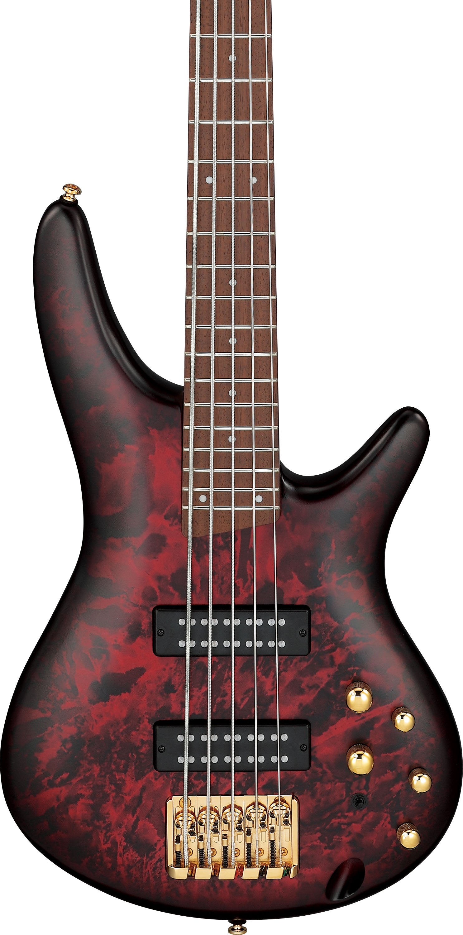 IBANEZ SR305EDX WZM Bajo Eléctrico 5 Cuerdas Wine Red Frozen Matte 4