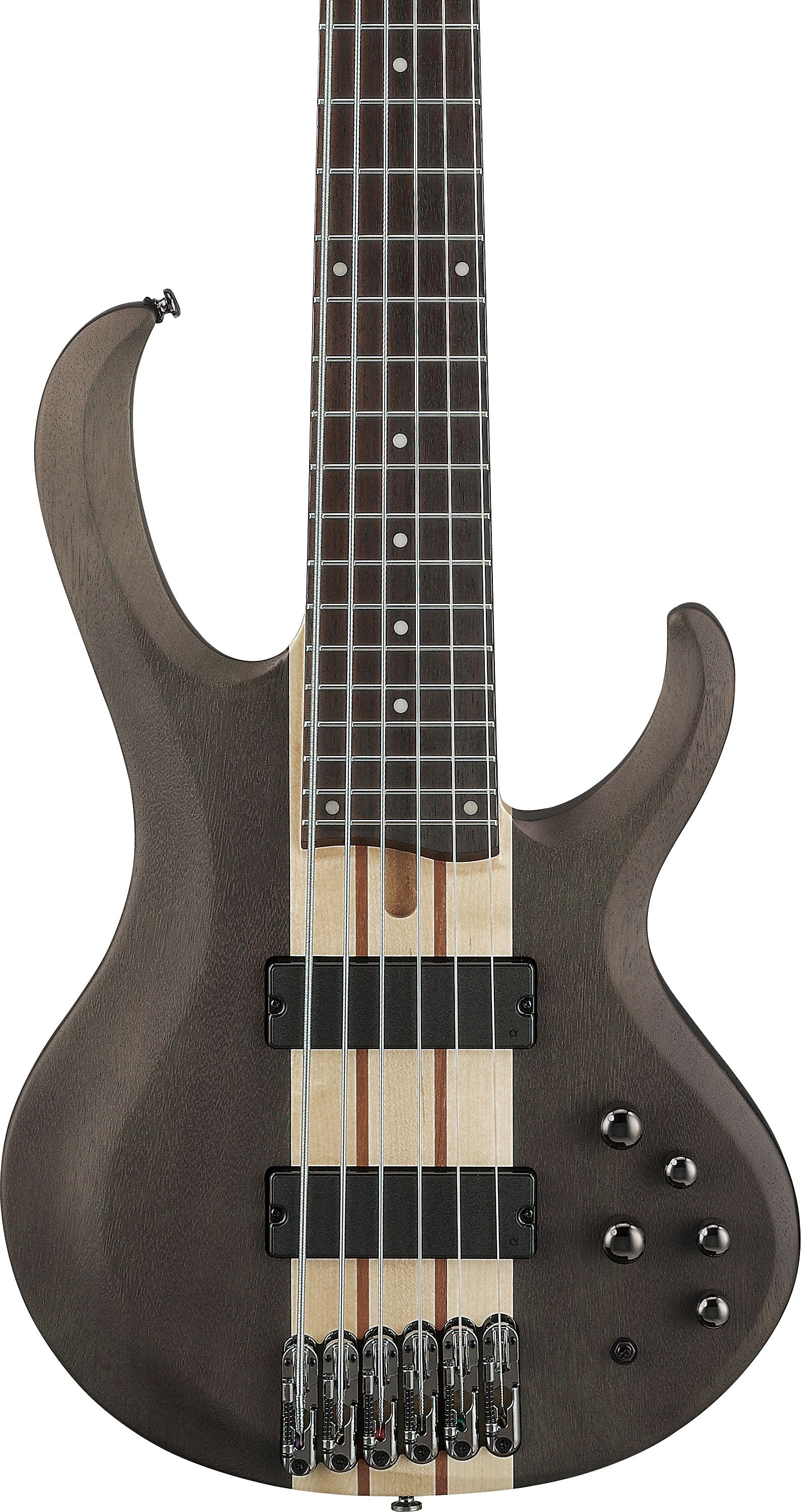 IBANEZ BTB606 TGF Bajo Eléctrico 6 Cuerdas Transparent Gray Flat 4