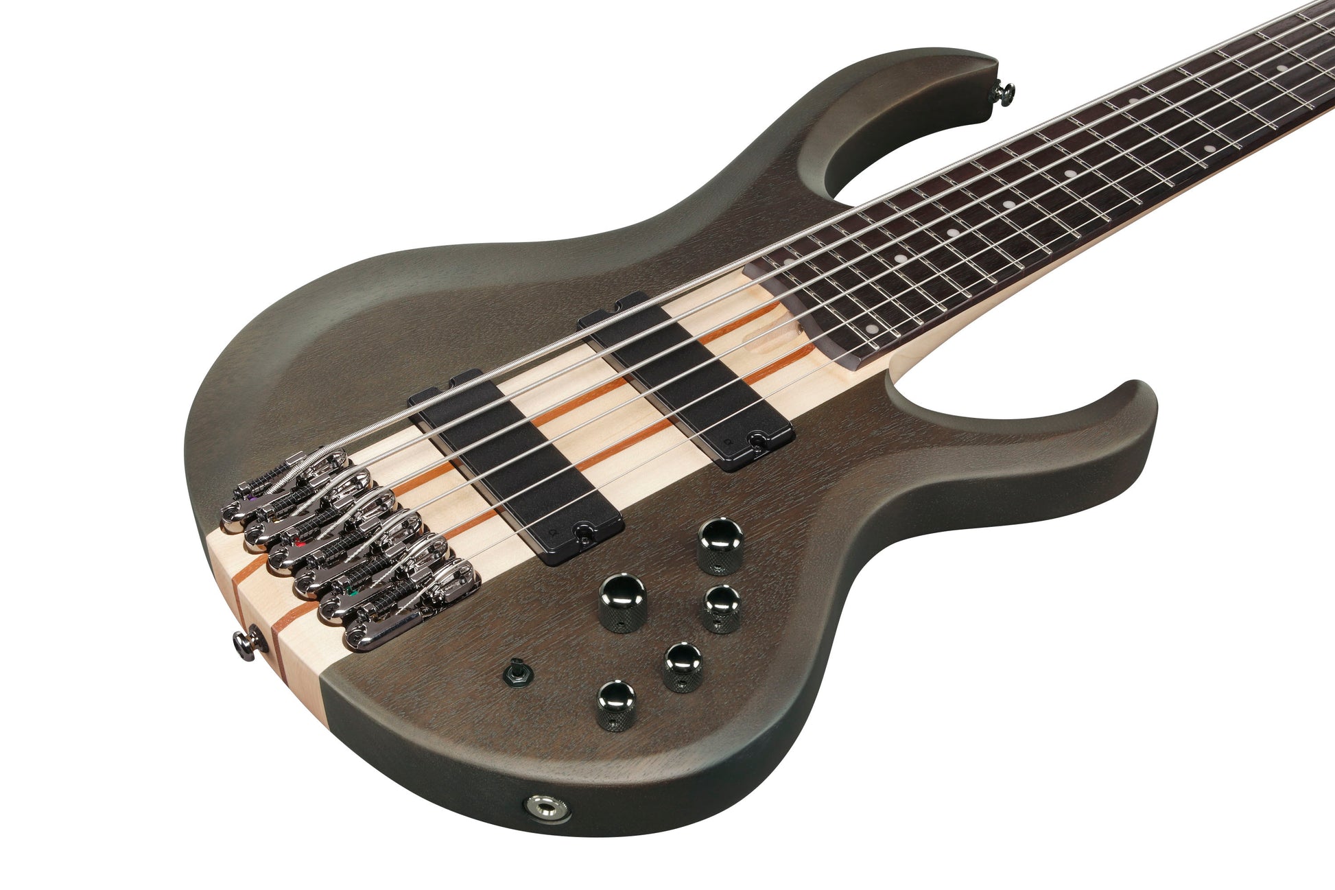 IBANEZ BTB606 TGF Bajo Eléctrico 6 Cuerdas Transparent Gray Flat 6