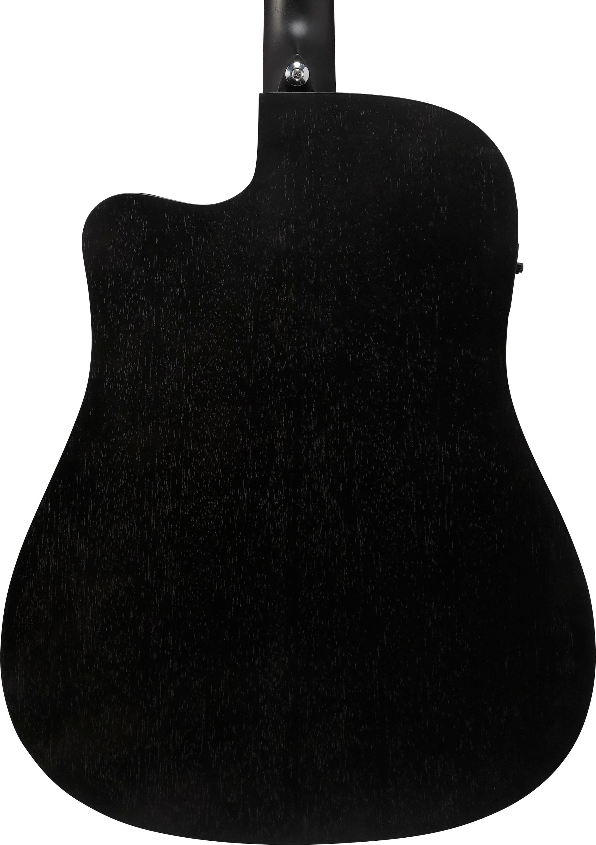 IBANEZ V44CE WK Guitarra Electroacústica Weathered Black Open Pore 5