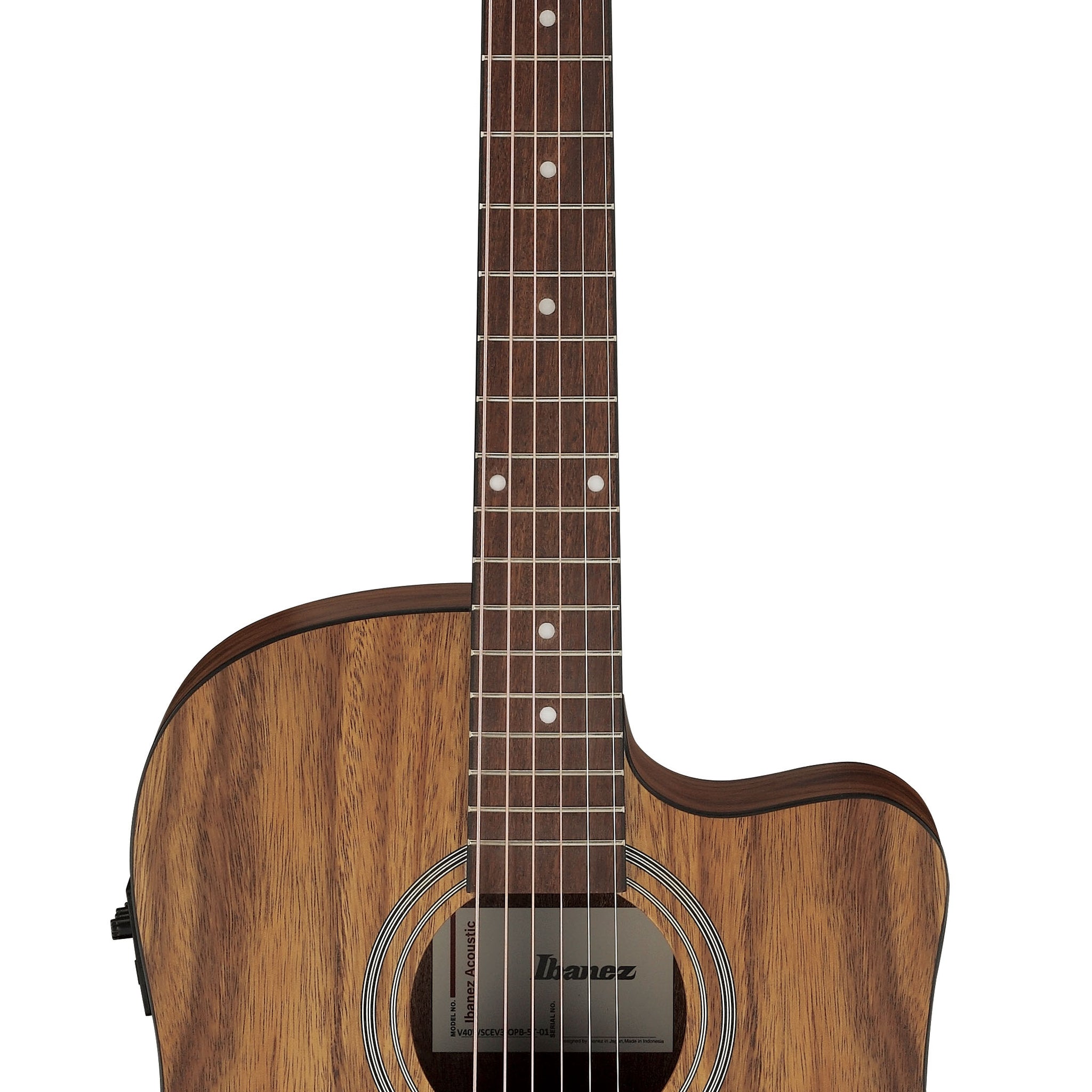 IBANEZ V40WSCE OPB Guitarra Electroacústica Open Pore Brown 1