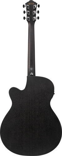 IBANEZ VC44CE WK Guitarra Electroacústica Weathered Black Open Pore 3