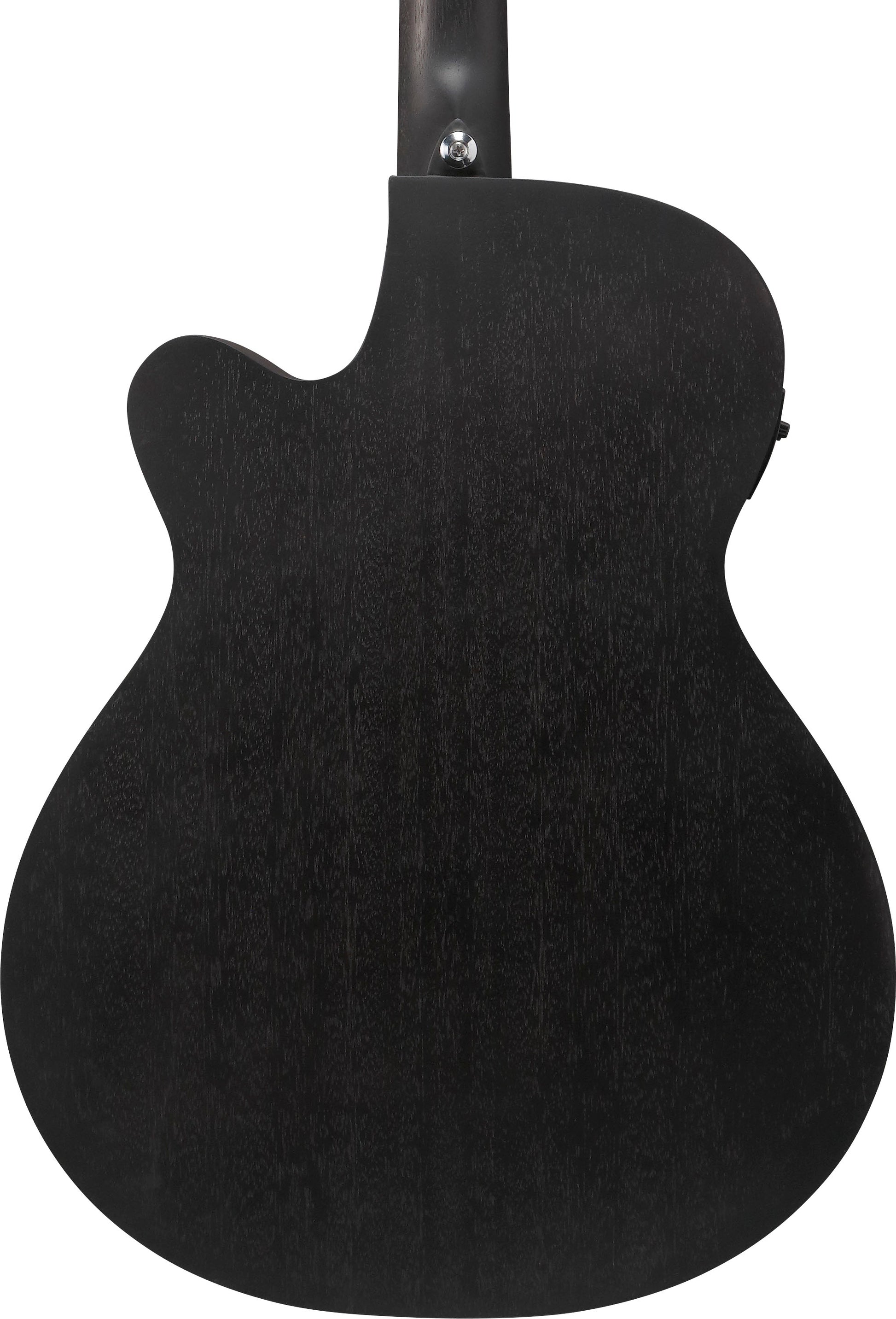 IBANEZ VC44CE WK Guitarra Electroacústica Weathered Black Open Pore 5