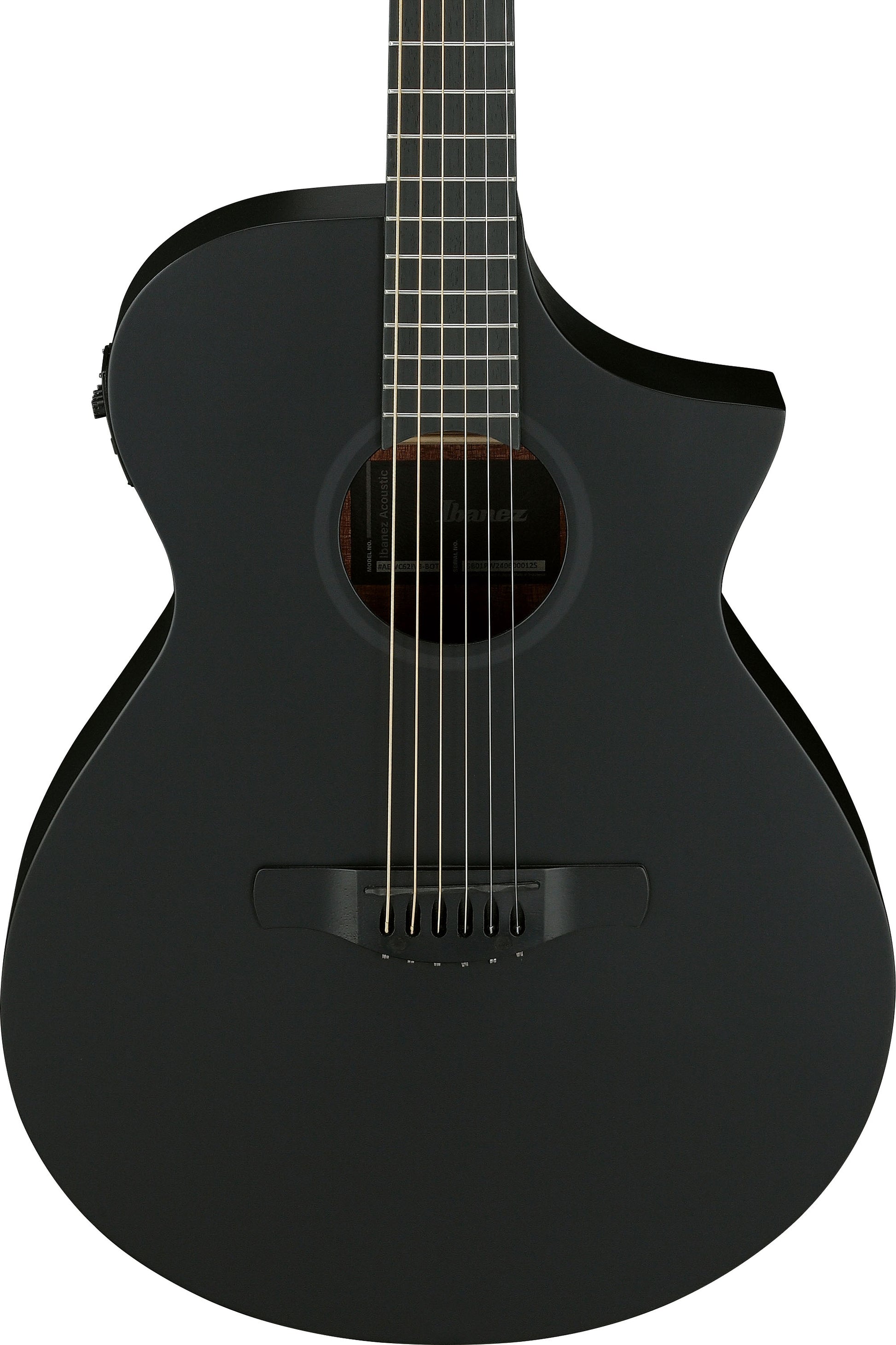 IBANEZ AEWC621 BOT Guitarra Electroacústica Black Out 4