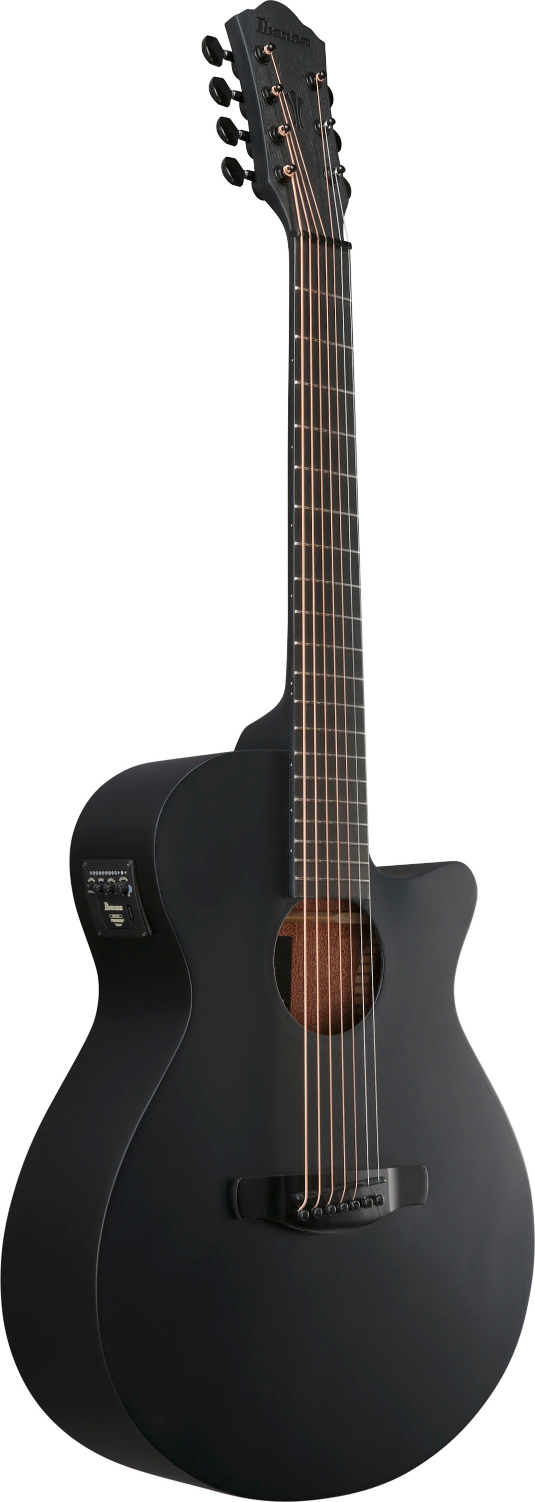 IBANEZ AEG721 BOT Guitarra Electroacústica 7 Cuerdas Black Out 2