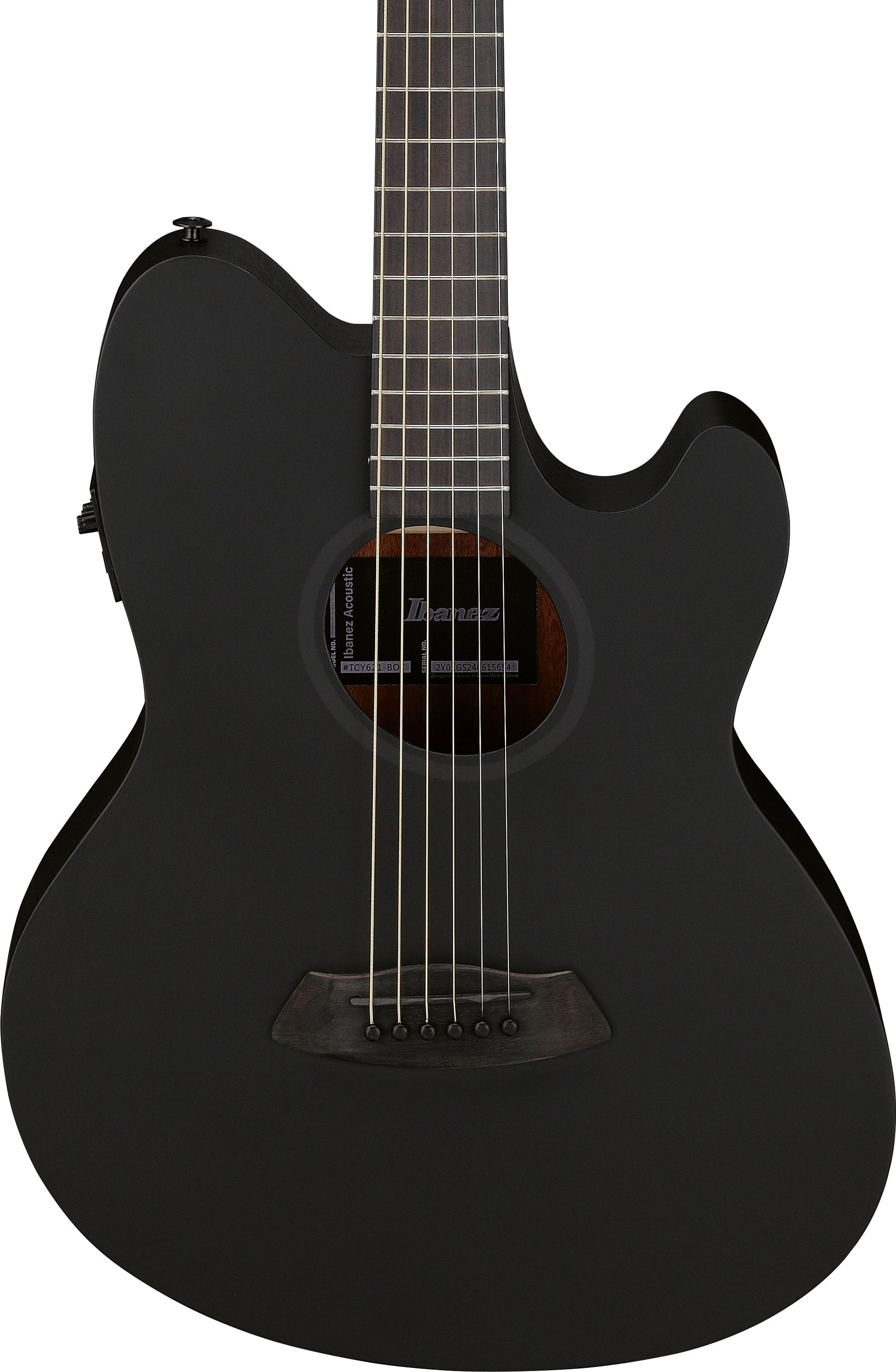 IBANEZ TCY621 BOT Guitarra Electroacústica Black Out 4