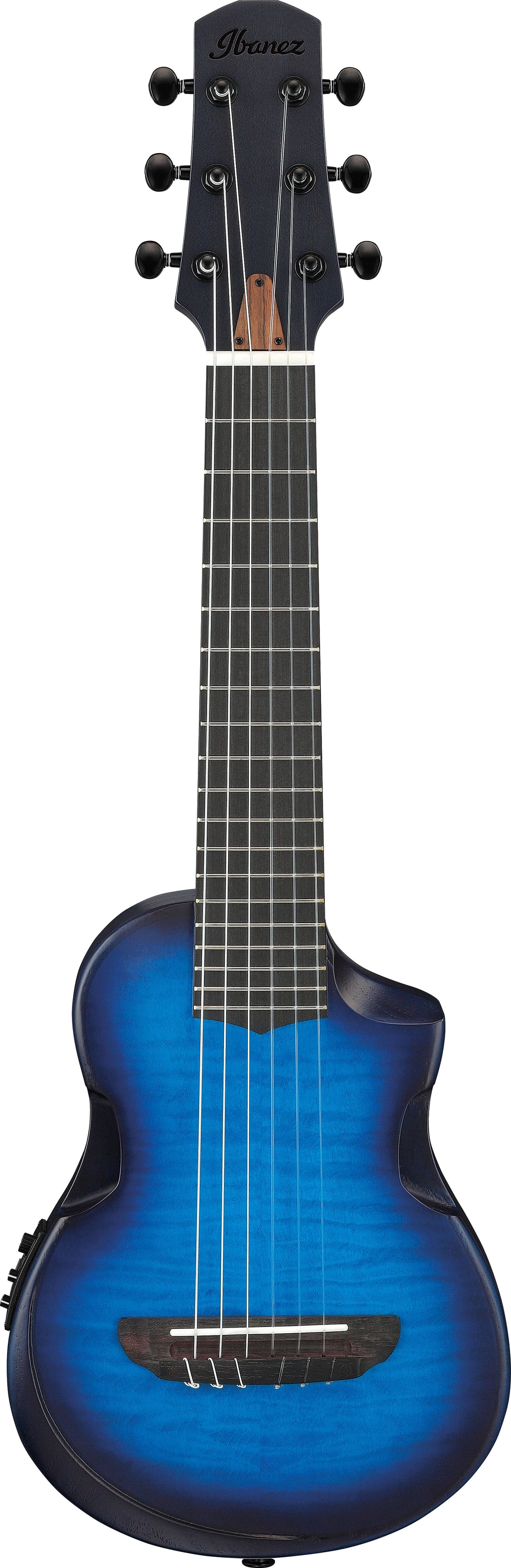 IBANEZ AUP10FMNE TBO Guitarra Acústica Transparent Blue Sunburst Open Pore 1