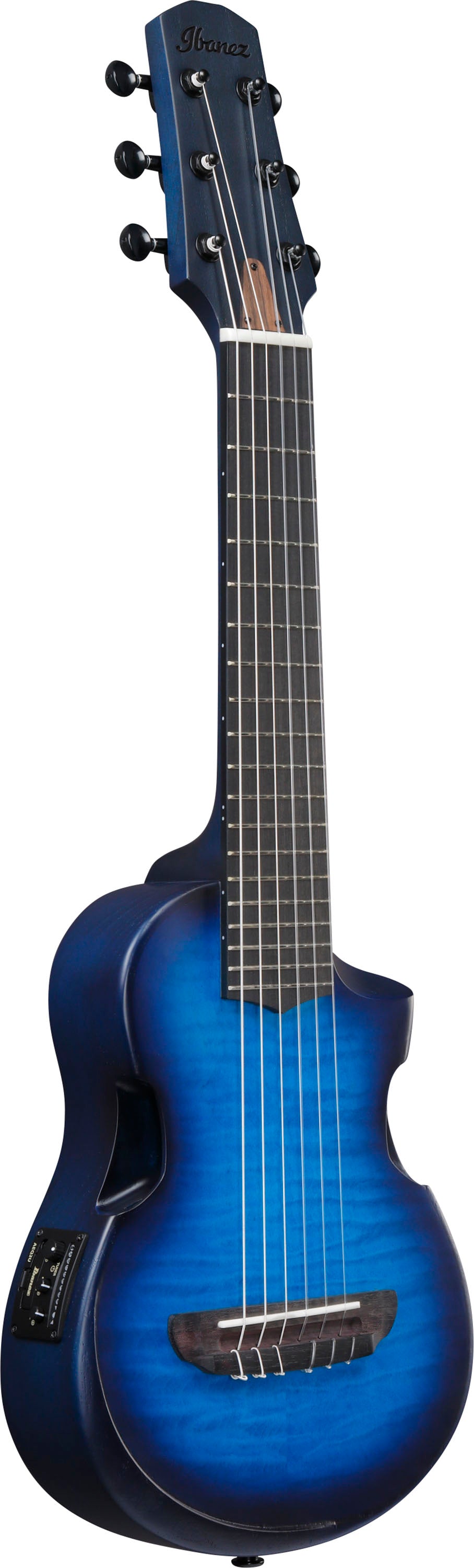 IBANEZ AUP10FMNE TBO Guitarra Acústica Transparent Blue Sunburst Open Pore 2