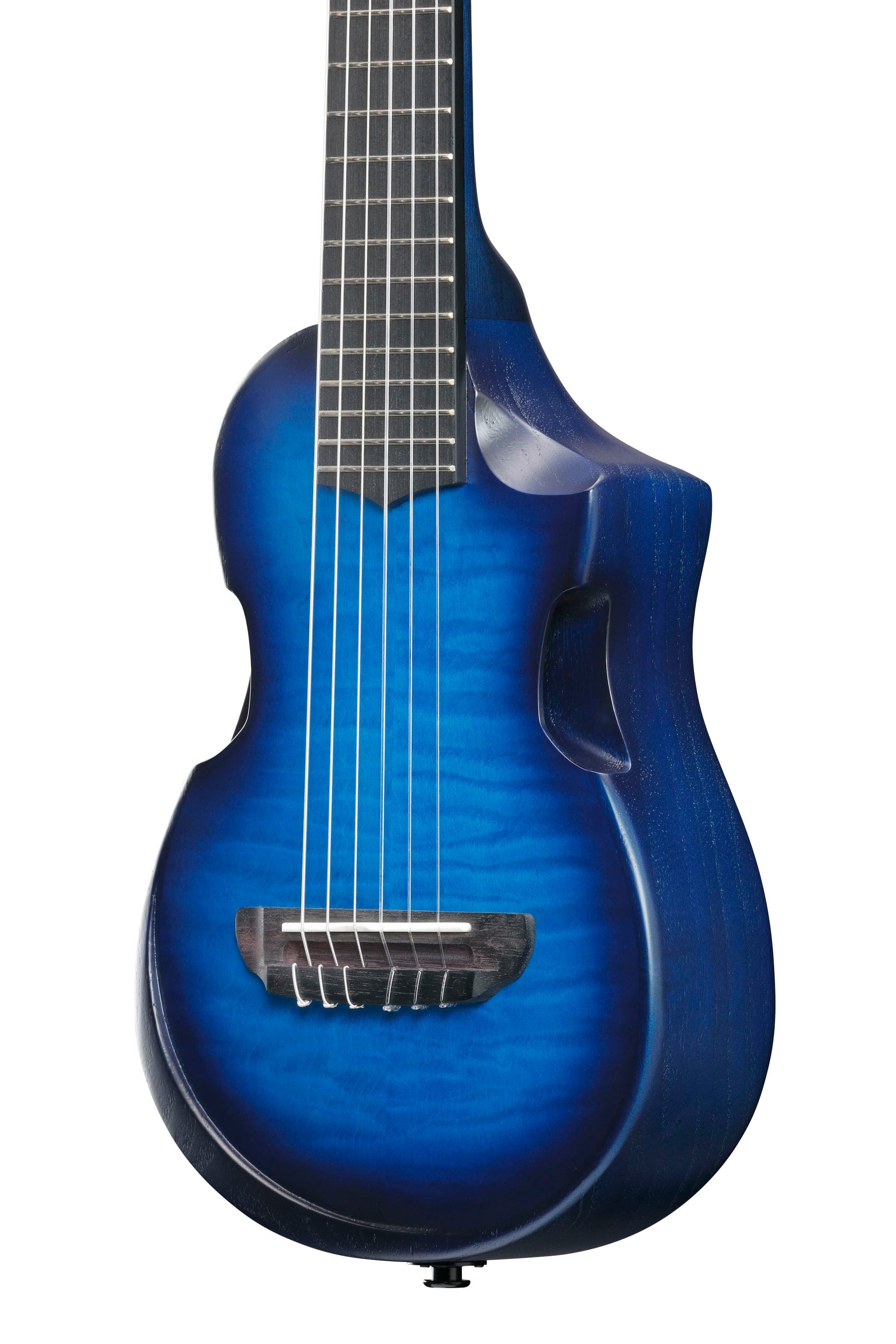 IBANEZ AUP10FMNE TBO Guitarra Acústica Transparent Blue Sunburst Open Pore 6