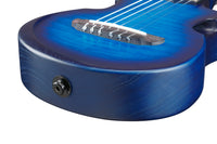 IBANEZ AUP10FMNE TBO Guitarra Acústica Transparent Blue Sunburst Open Pore 11