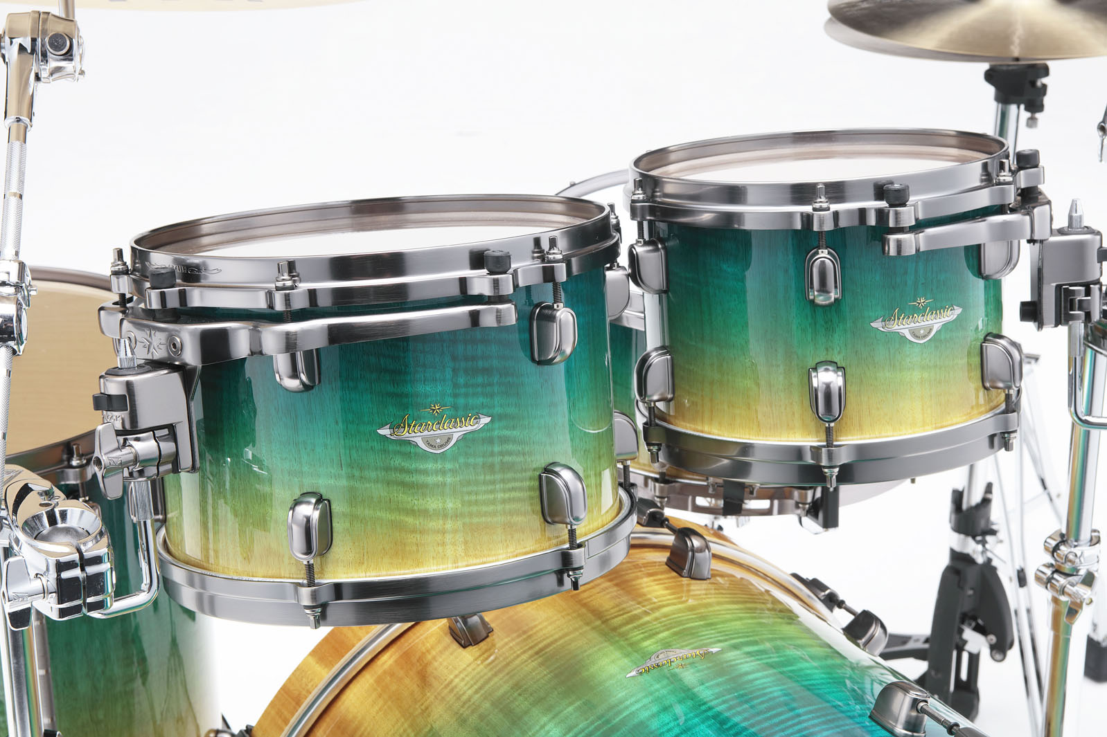 Tama ME42TZUS-VMMF Starclassic Maple Batería Acústica Marine Shoreline Movingui Fade 2