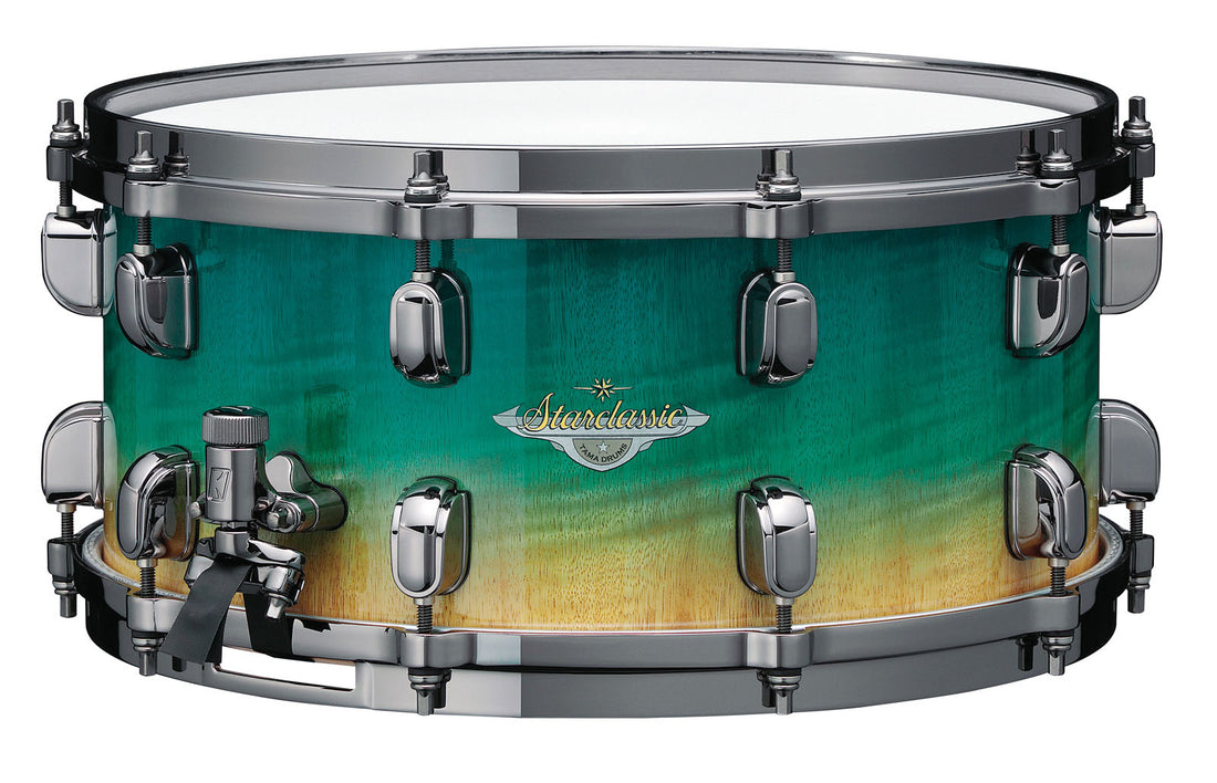 Tama MES136B-VMMF Starclassic Maple Caja Batería 13x6 Marine Shoreline Movingui Fade 1