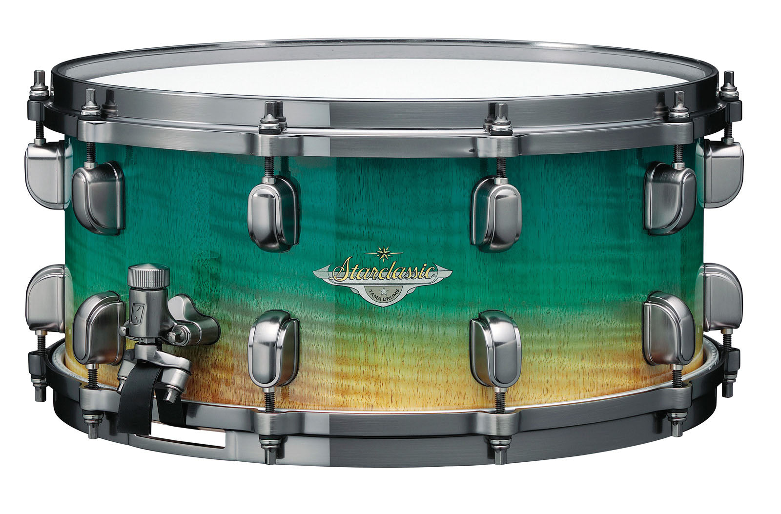 Tama MES1455U-VMMF Starclassic Maple Caja Batería 14x5.5 Marine Shoreline Movingui Fade 1