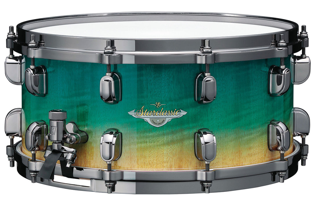 Tama MES148B-VMMF Starclassic Maple Caja Batería 14x8 Marine Shoreline Movingui Fade 1