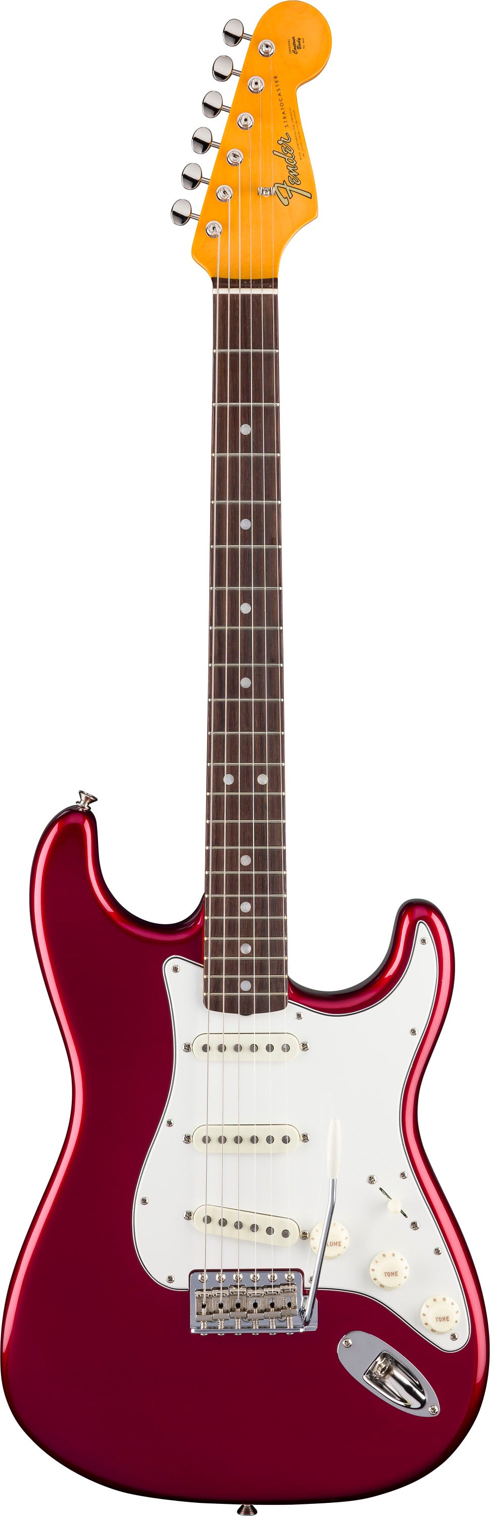 Fender American Vintage II 1965 Stratocaster RW Guitarra Eléctrica Candy Apple Red 1