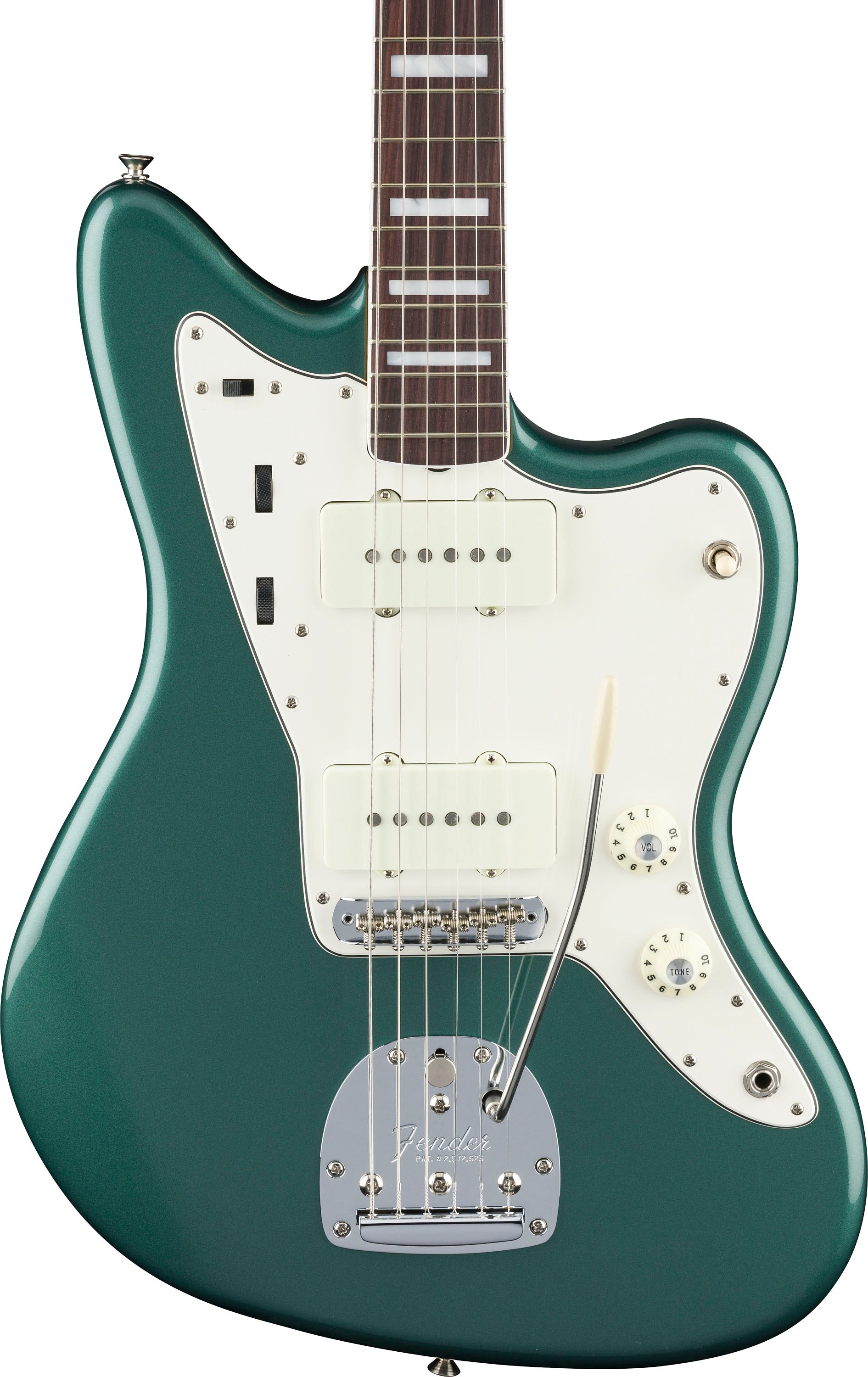 Fender American Vintage II 1966 Jazzmaster RW Guitarra Eléctrica Sherwood Green Metallic 3