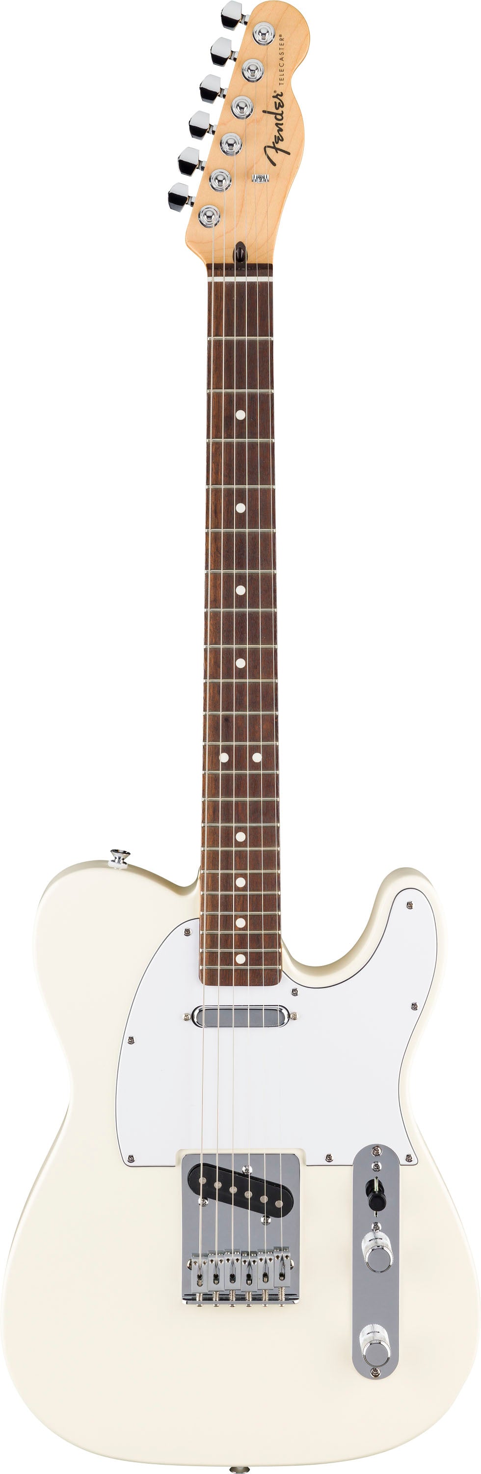 Fender Standard Telecaster IL Guitarra Eléctrica Olympic White 1