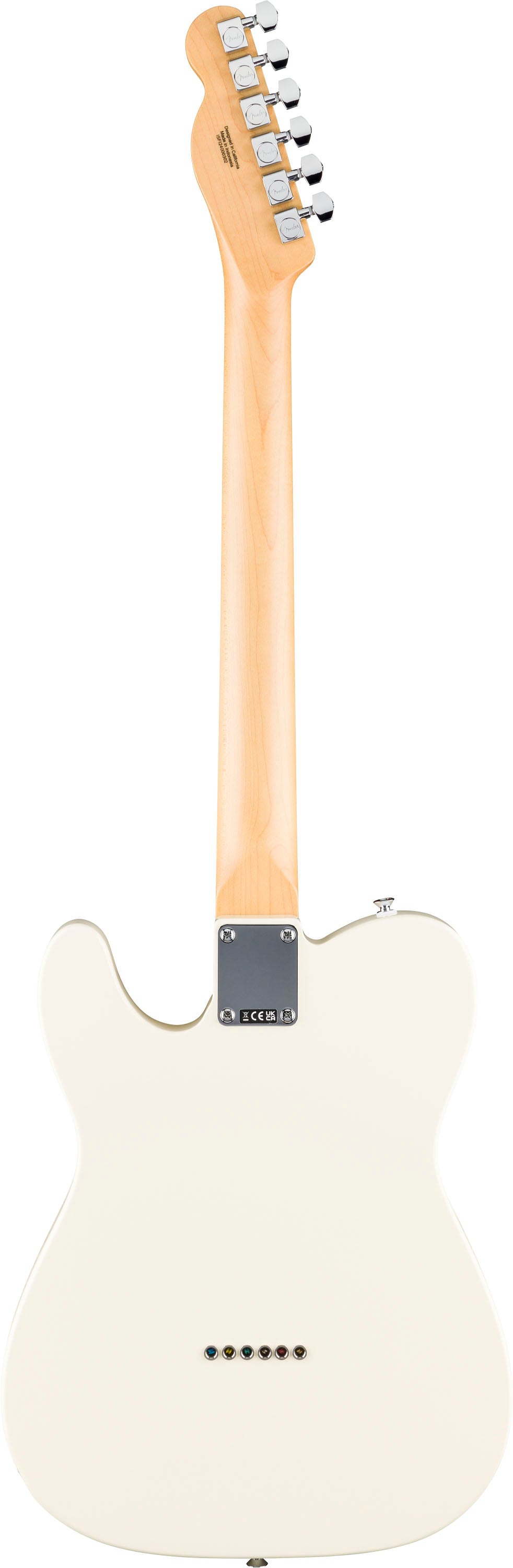 Fender Standard Telecaster IL Guitarra Eléctrica Olympic White 2