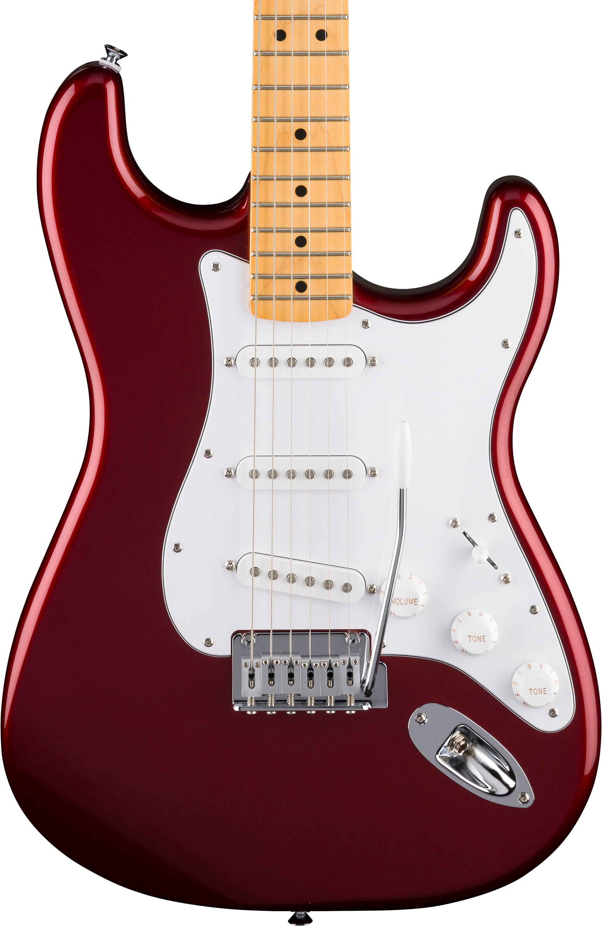 Fender Standard Stratocaster MN Guitarra Eléctrica Candy Cola 3