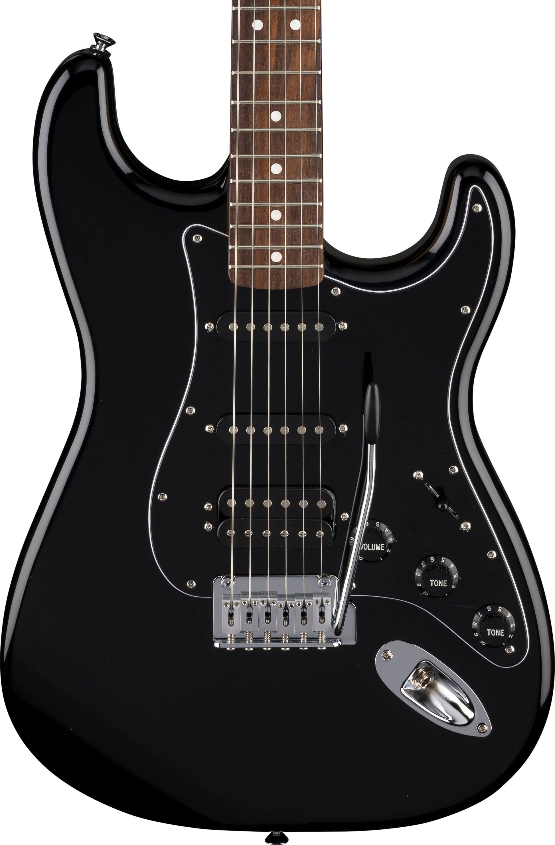 Fender Standard Stratocaster HSS IL Guitarra Eléctrica Negra 3