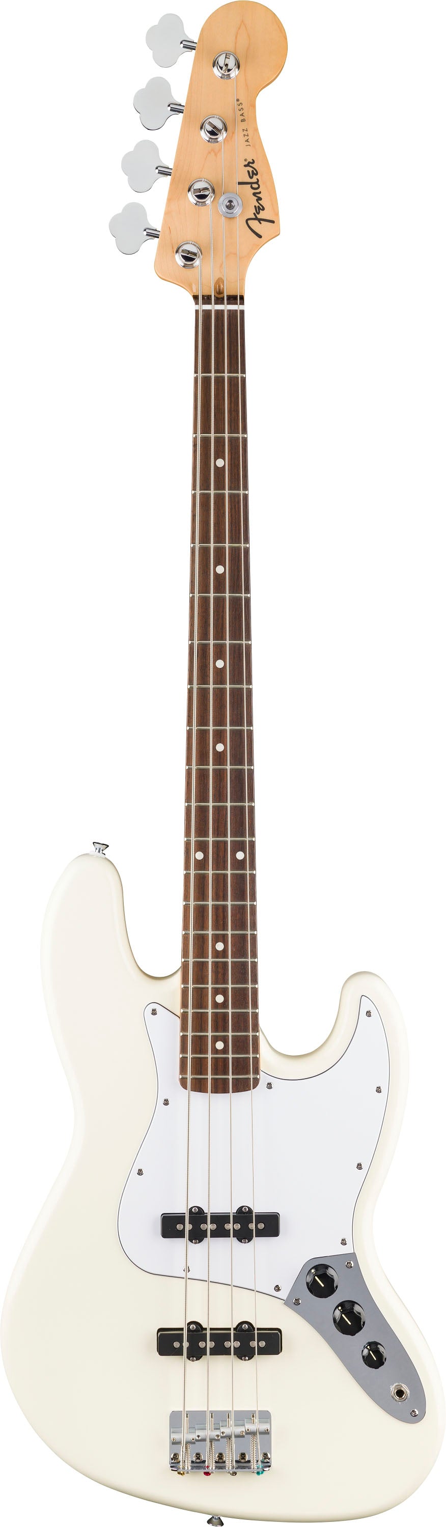 Fender Standard Jazz Bass IL Bajo Eléctrico Olympic White 1