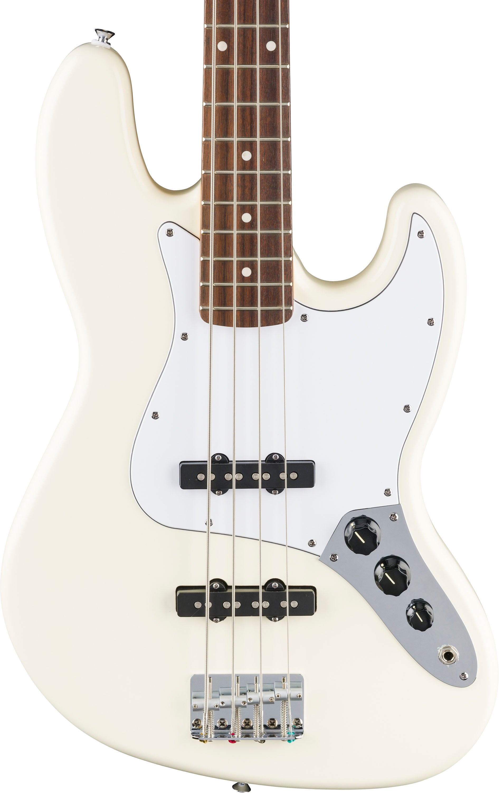 Fender Standard Jazz Bass IL Bajo Eléctrico Olympic White 3