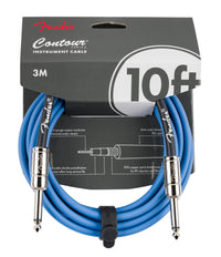 Fender 0990571102 Contour 10 Cable Instrumento 3 Metros Lake Placid Blue 1