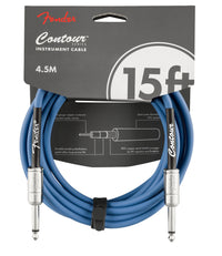 Fender 0990571002 Contour 15 Cable Instrumento 4.5 Metros Lake Placid Blue 1